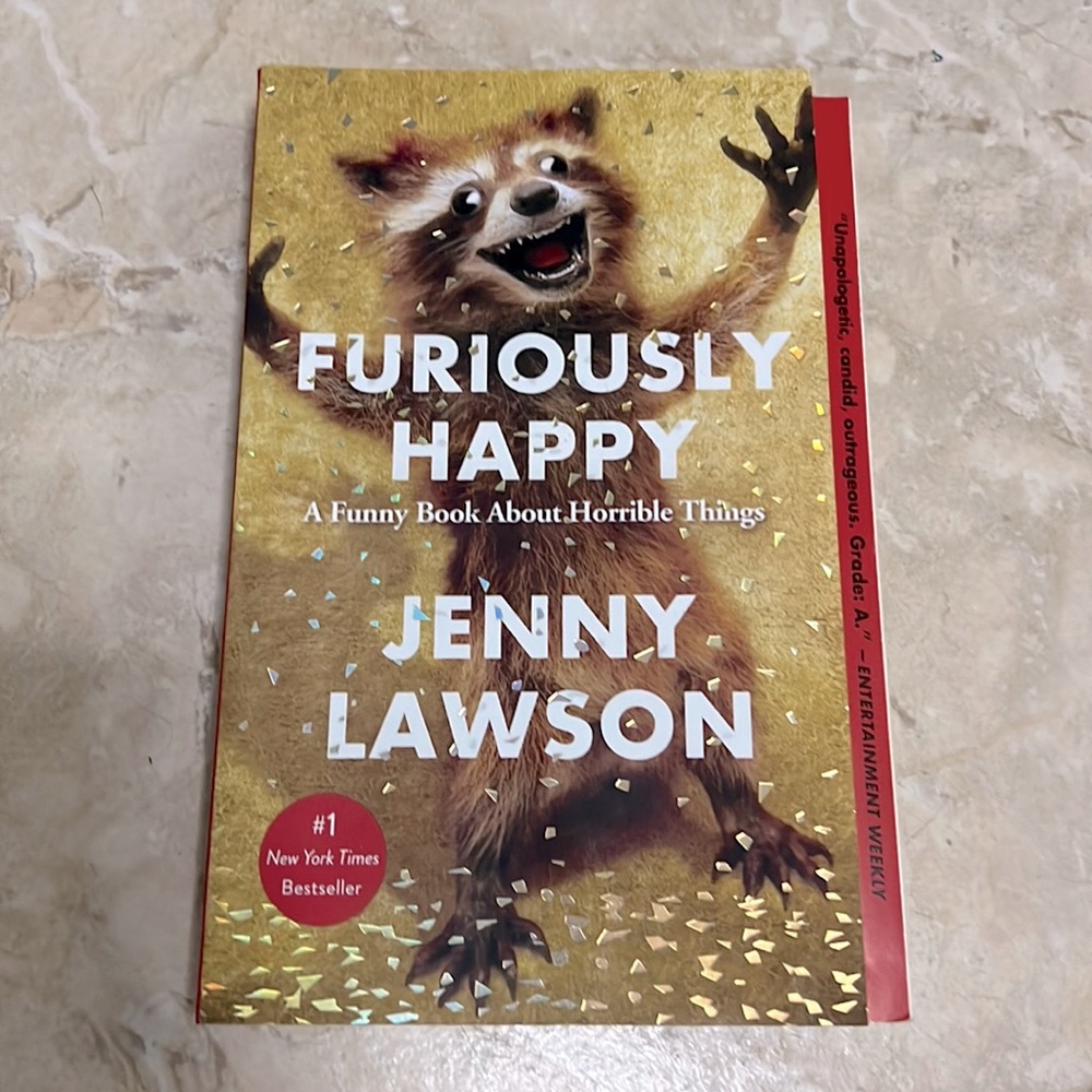 Furiously Happy book by Jenny Lawson